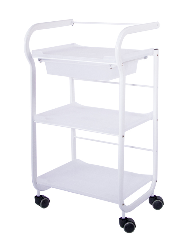 Weelko White Salon Trolley